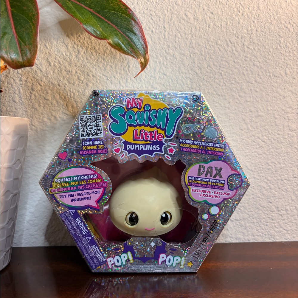 New Wowwee My Squishy Little Dax Dumplings character figure